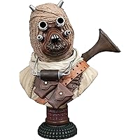 Diamond Select Toys Star Wars A New Hope: Tusken Raider Legends in 3-Dimensions 1:2 Scale Bust, Multicolor, 10 inches