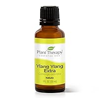 Plant Therapy Ylang Ylang Extra Essential Oil 30 mL (1 oz) 100% Pure, Undiluted, Therapeutic Grade