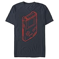 Nintendo Men's Game Boy Red Outline T-Shirt
