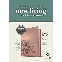 NLT Compact Giant Print Bible, Filament-Enabled Edition (LeatherLike, Rose Metallic Peony, Red Letter) NLT Compact Giant Print Bible, Filament-Enabled Edition (LeatherLike, Rose Metallic Peony, Red Letter) Imitation Leather