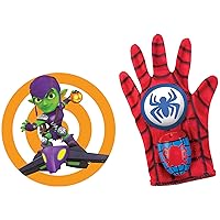Spidey and His Amazing Friends Spidey Water Web Glove, Marvel Preschool Water Toy with Green Goblin Target, 3+ Years