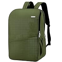 MAXTOP Deep Storage Laptop Backpack with USB Charging Port[Water Resistant] College Computer Bookbag Fits 17 Inch Laptop Olive Green