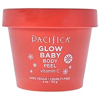 Glow Baby Body Peel by Pacifica for Women - 4 oz Body Peel