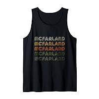 Love Mcfarland Tee Grunge/Vintage Style Black Mcfarland Tank Top