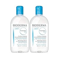 Hydrabio H2O Micellar Water - Face Cleanser and Makeup Remover - Micellar Cleansing Water for Dehydrated Sensitive Skin