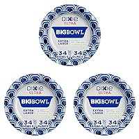 Dixie Ultra® 34 OUNCE PAPER BOWL, 34 COUNT (Pack of 3)
