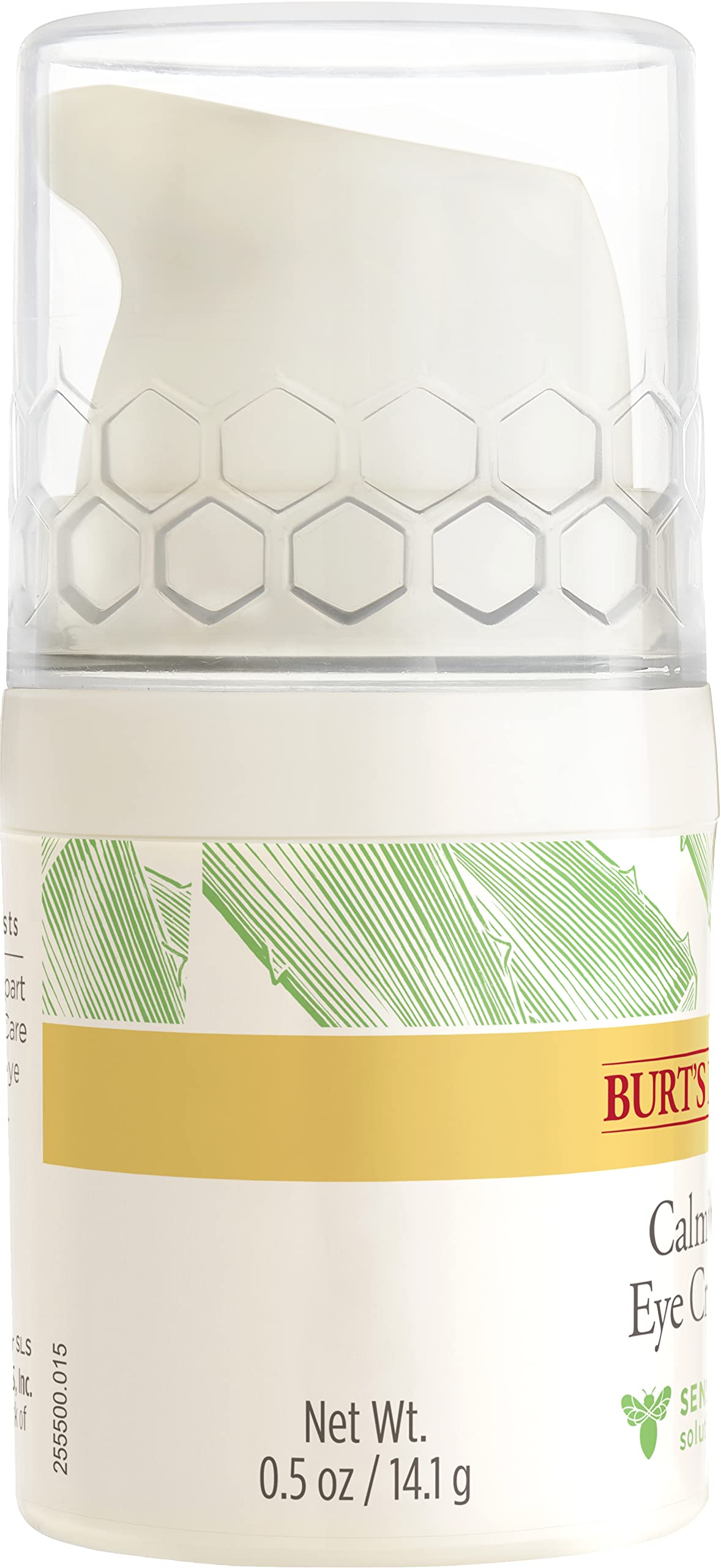 Burt's Bees Sensitive Solutions Calming Eye Cream with Aloe and Rice Milk, 0.5 Fluid Ounces