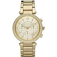 MICHAEL KORS MK5354 Parker Glitz mk5354 Michael Kors Gold Ladies Watch [Parallel Import], gold, Bracelet Type