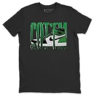 1 Celtics Design Printed Wiggling Gotem Sneaker Matching T-Shirt