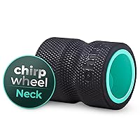 Chirp Wheel Foam Roller - Targeted Muscle Roller for Deep Tissue Massage, Back Stretcher with Foam Padding, Supports Back Pain Relief