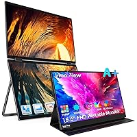 InnoView Portable Monitor Laptop Screen Extender 15.6 Inch 1080P Portable Monitor