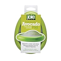 Joie Avocado Food Saver Stretch Pod, Silicone, One Size, Green, 1 Count