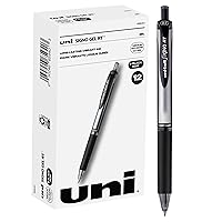 Uniball Signo Gel RT Gel Pen 12 Pack, 0.7mm Medium Black Pens, Gel Ink Pens | Office Supplies Sold by Uniball are Pens, Ballpoint Pen, Colored Pens, Gel Pens, Fine Point, Smooth Writing Pens