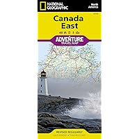Canada East Map (National Geographic Adventure Map, 3115)