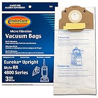 EnviroCare Replacement Micro Filtration Vacuum Cleaner Bags Designed to Fit Eureka RR Uprights 3 Pack