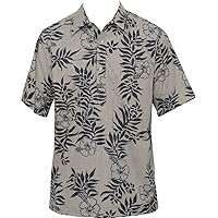 Mens Mini Tahitian Pullover Reverse Cotton Shirt