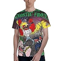 Agnostic Front T Shirt Men's Novelty Tee Summer Exercise Round Neck Short Sleeves T-Shirts