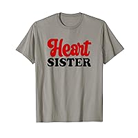 Heart Sister CHD Warrior Sister Congenital Heart Disease T-Shirt