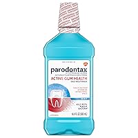 Parodontax Active Gum Health Mouthwash, Antiplaque and Antigingivitis Mouthwash, Mint, 16.9 Fl Oz