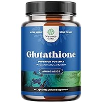 L Glutathione Supplement for Skin and Liver Support - Extra Strength Glutathione 1000mg with Silymarin Milk Thistle Extract ALA for Clear Skin Liver Cleanse Detox & Repair Plus Immunity Support