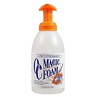 Chris Christensen OC Magic Foam Self Rinse Dog Shampoo, Removes Hair Spray, Chalk, Heavy Products, for Wire Coat Dogs and Delicate Soft Coated Dogs, Groom Like a Professional, 18 Oz