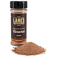 Lane's Desserts Chocolate Sea-Salt Caramel Seasoning | All Natural | No MSG | No Preservatives | 4.6 oz