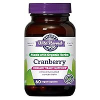 Non-GMO Gluten-Free Cranberry, Organic Herbal Supplements, 60 Count