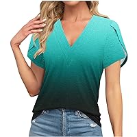 Womens Tops Fall Clothes Long Sleeve Shirts Casual Cozy Sweaters Ladies Fashion Tunics Women's Cute Ruched Sweetheart Neck Short Sleeve Going Out Y2K Trendy T Shirts Crop Tops Tees