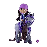 Piper's Pony Tales Doll and Pony Set, Paloma + Rayna, 6-Inch Posable Rider and 7-Inch Horse for Creative Play, Toy for Boys & Girls 3+