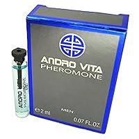 Andro Vita sex Pheromone perfume cologne without fragance for men to attract women long lasting 0.08 fl oz / 2ml