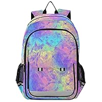 ALAZA Rainbow Abstract Geometric Backpack Bookbag Laptop Notebook Bag Casual Travel Daypack for Women Men Fits15.6 Laptop