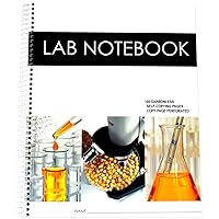 BARBAKAM Lab Notebook 100 Carbonless Pages Spiral Bound (Copy Page Perforated) BARBAKAM Lab Notebook 100 Carbonless Pages Spiral Bound (Copy Page Perforated) Spiral-bound