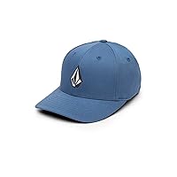 Volcom Boys' Big Full Stone Flexfit Hat, Dark Blue