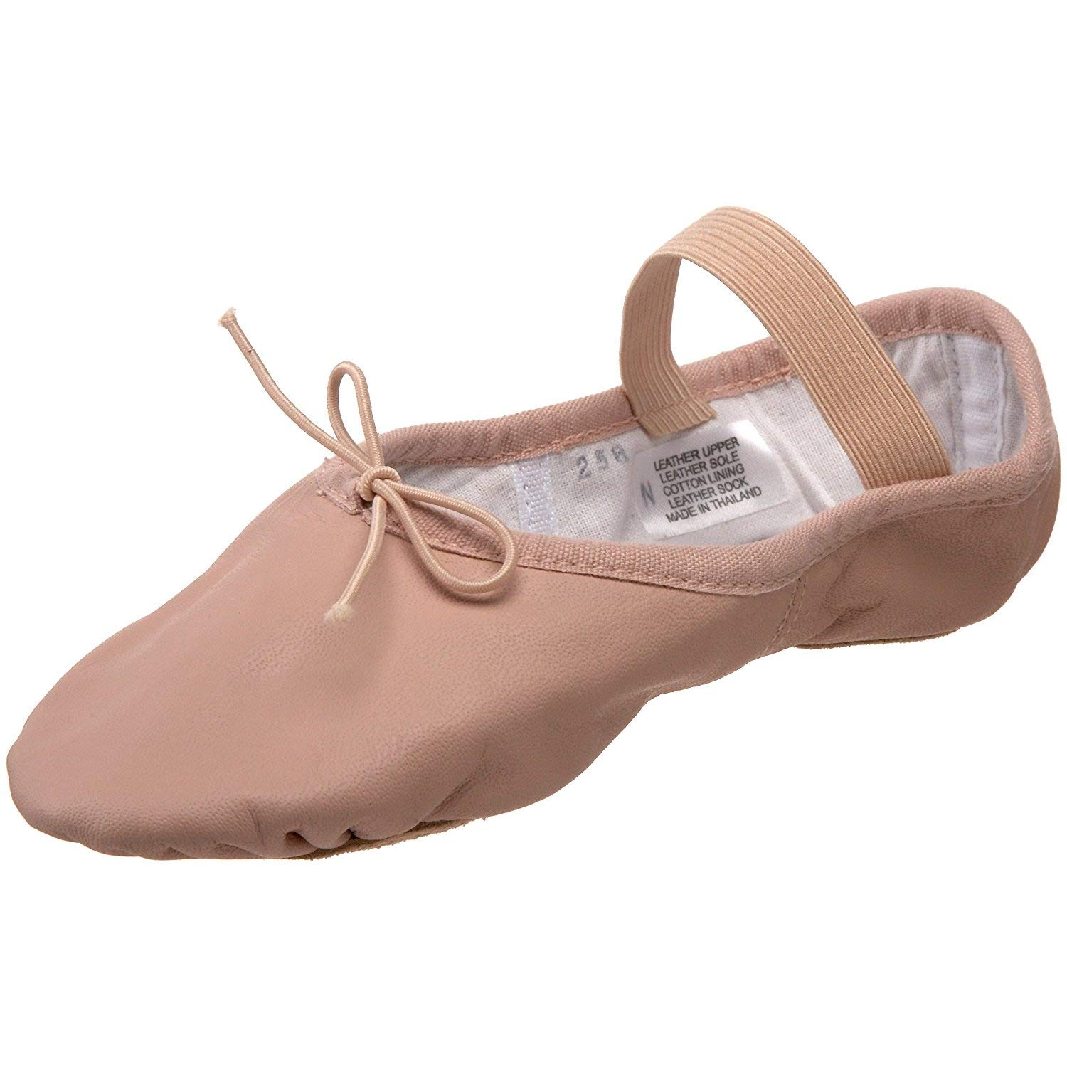 Bloch girls Bloch Dance Girl's Dansoft Ii Leather Split Sole Ballet Shoe/Slipper