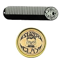 Death Grip Large Pocket Comb & Slayer Clay Hair Clay Set
