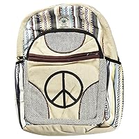 Himalayan Hemp Simple Peace Backpack - 11