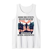 Hiking Side Effect Include Sweating Hiking Hiker Nature Alps Tank Top