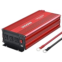 GIANDEL 2000W Pure Sine Wave Power Inverter DC 12V to AC 120V with a Hard  Wire Terminal Block and Big LCD Display Wired Remote Controller Dual 2.4A