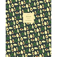 Quick Witted Coconut Avocado Notebook - Ruled Pages - 8x10 - Premium (Winter)
