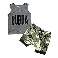 Super Infant Clothes SetCamouflage ShortsClothes Set Mutual Baby Stuff (Grey, 6-12 Months)