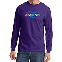 Autism Awareness T-Shirt Accept, Understand, Love Long Sleeve