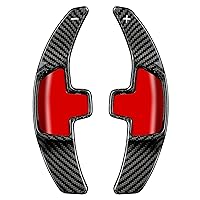 Genuine Carbon Fiber Paddle Shifter Extension for Mercedes Benz, Steering Wheel Paddle Shifter Fits for Mercedes-Benz A/B/C/E/S Class CLA/CLS/GLC/GLE450/GLS/G Series 2016-2022