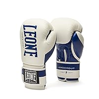 Leone 1947 GN039 Boxing Gloves, Unisex - Adult, Black, 10 oz