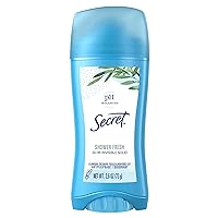 Secret Invisible Solid Antiperspirant and Deodorant for Women, Shower Fresh Scent, 2.6 oz