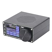 ATS25AMP Full Band Radio Receiver, 132KHZ to 30000KHZ FM LW MW SW SSB DSP Receiver with 2.4In Touch Screen, All Band Radio Receiver Support for LNA Function