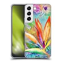 Head Case Designs Officially Licensed Haroulita Birds of Paradise Tropical Soft Gel Case Compatible with Samsung Galaxy S22 5G