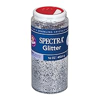 Arts & Crafts Glitter, Silver, 16 oz., 1 Jar