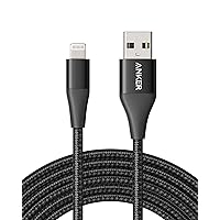 551 USB-A to Lightning Cable (10ft), MFi Certified iPhone Cable for Flawless Compatibility with iPhone iPhone 13 13 Pro 12 Pro Max 12 11 X XS XR 8 Plus and More(Black)
