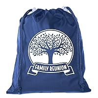 Family Reunion Gift Bags | Mini Drawstring Bags for Family Reunions, Drawstring Party Favor