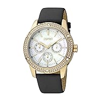 Esprit Women Analouge Watch Dark Blue Color-ES1L311L0025, White, Strap, White, Strap, White, Strap